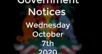Government Notices | 7th October 2020