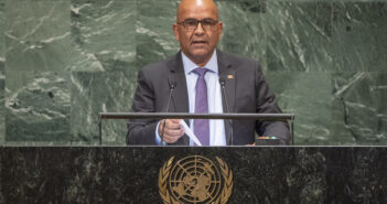 Government Minister Peter David Addresses CELAC