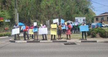 Students Join The Picket Ranks In Solidarity With Their Teachers At TAMCC Over Outstanding Increments