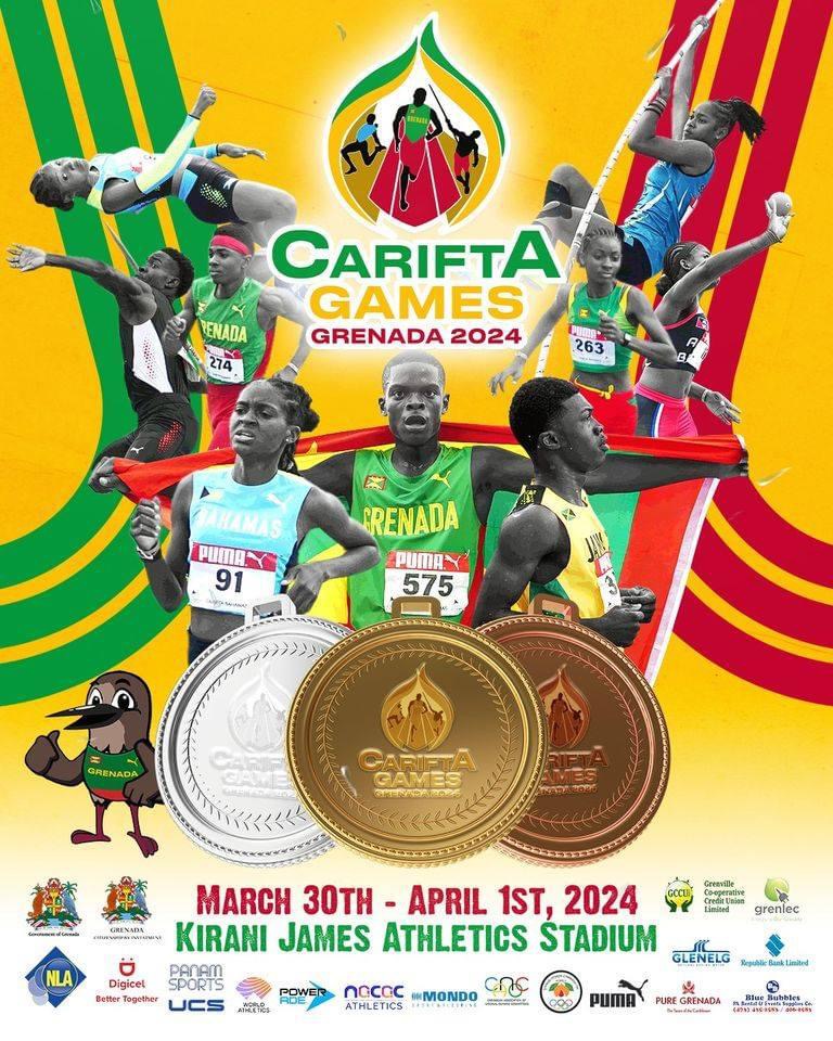 THE FINAL COUNTDOWN IS ON AS GRENADA PREPARES TO HOST 2024 CARIFTA GAMES. Wee 93.3/9 FM Radio